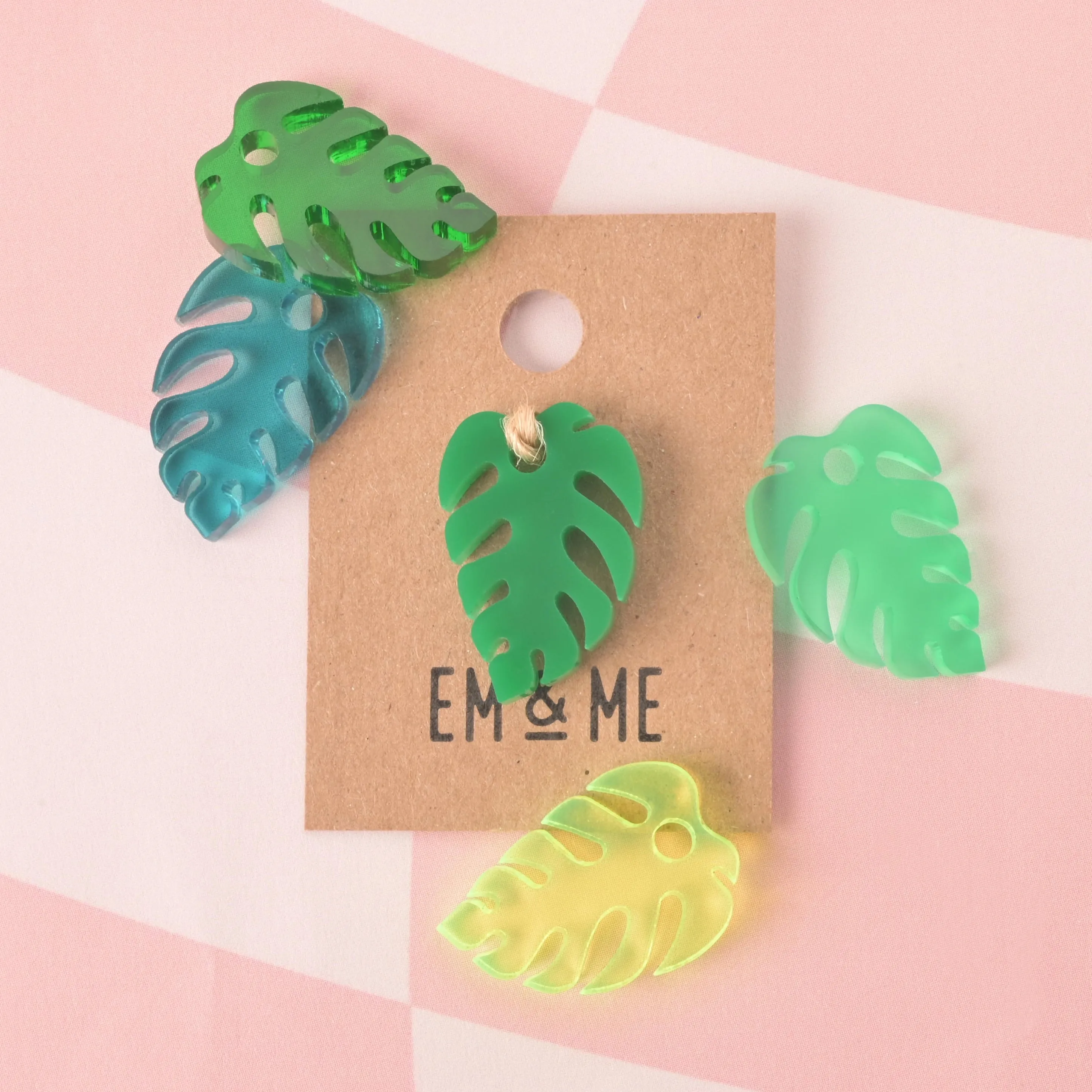 Monstera Leaf, Seasonal Mini