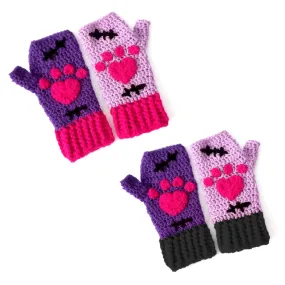 NecroKitty Fingerless Gloves