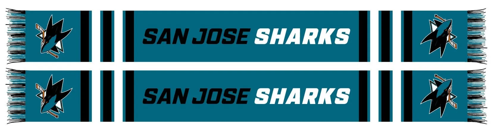 NHL San Jose Sharks Alt Scarf