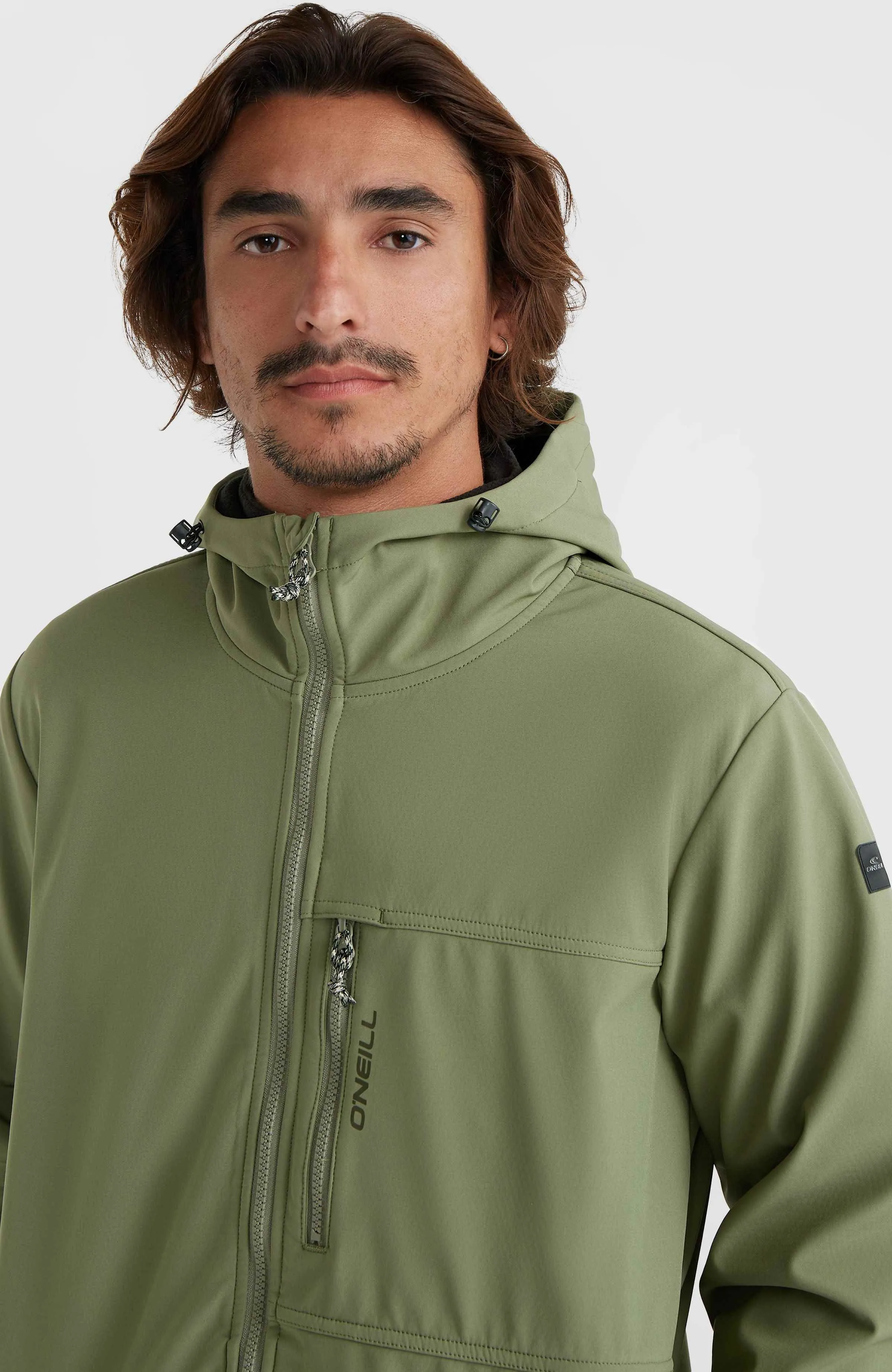 O'Neill TRVLR Series Softshell Jacket | Deep Lichen Green