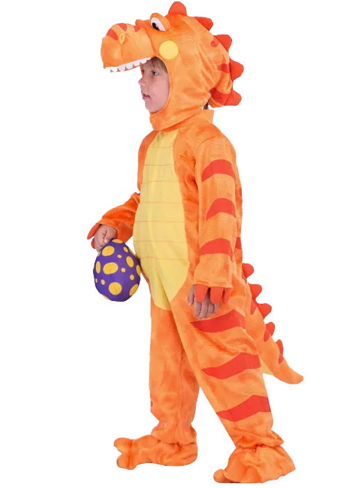 Orange T-Rex Costume - Child