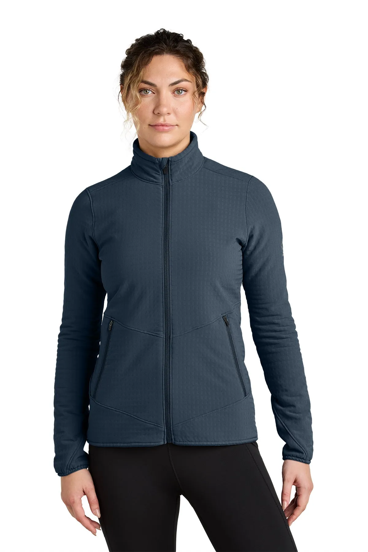 Outdoor Research Womens Grid Soft Shell Custom Jackets, Naval Blue