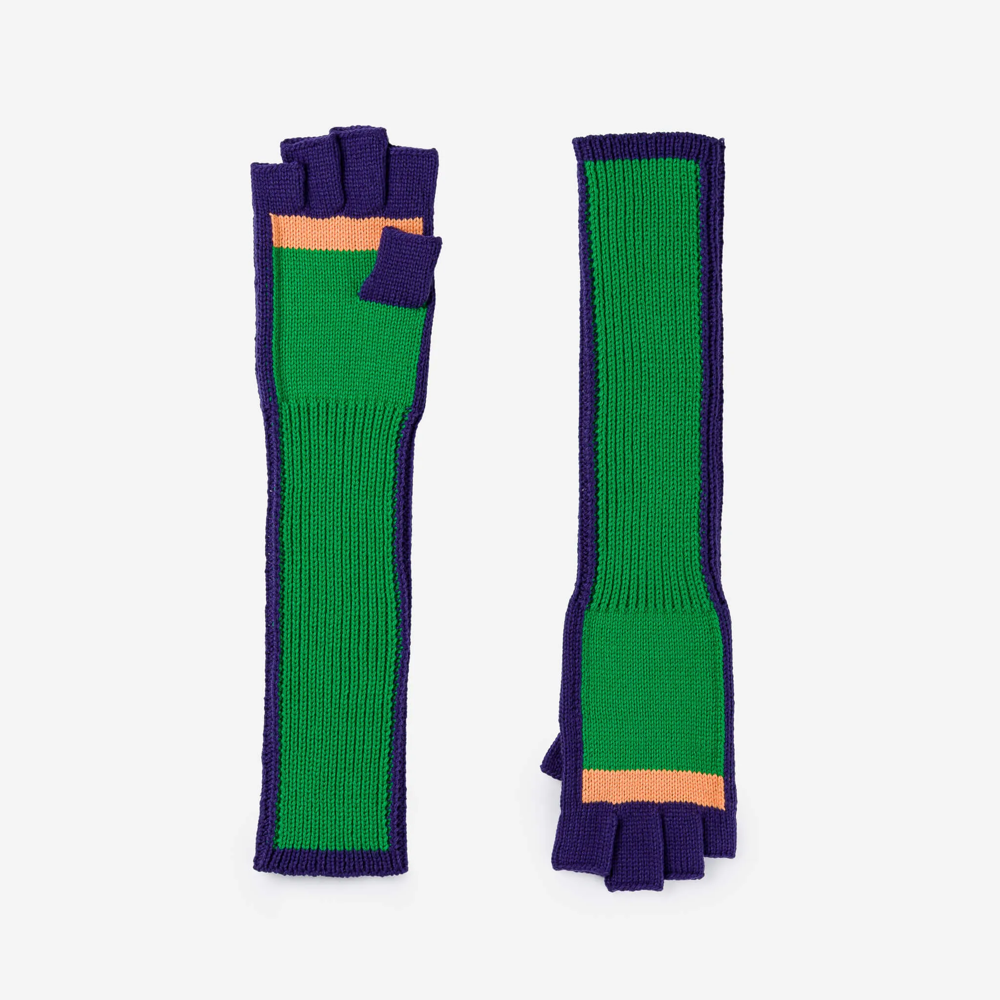 Outline Fingerless Gloves