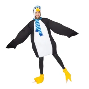 Penguin Animal jumpsuit Pajama Costume - Adult