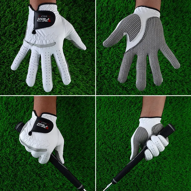 PGM Golf Sheepskin Anti-Slip Single Gloves for Men(Size: 27-Right Hand)