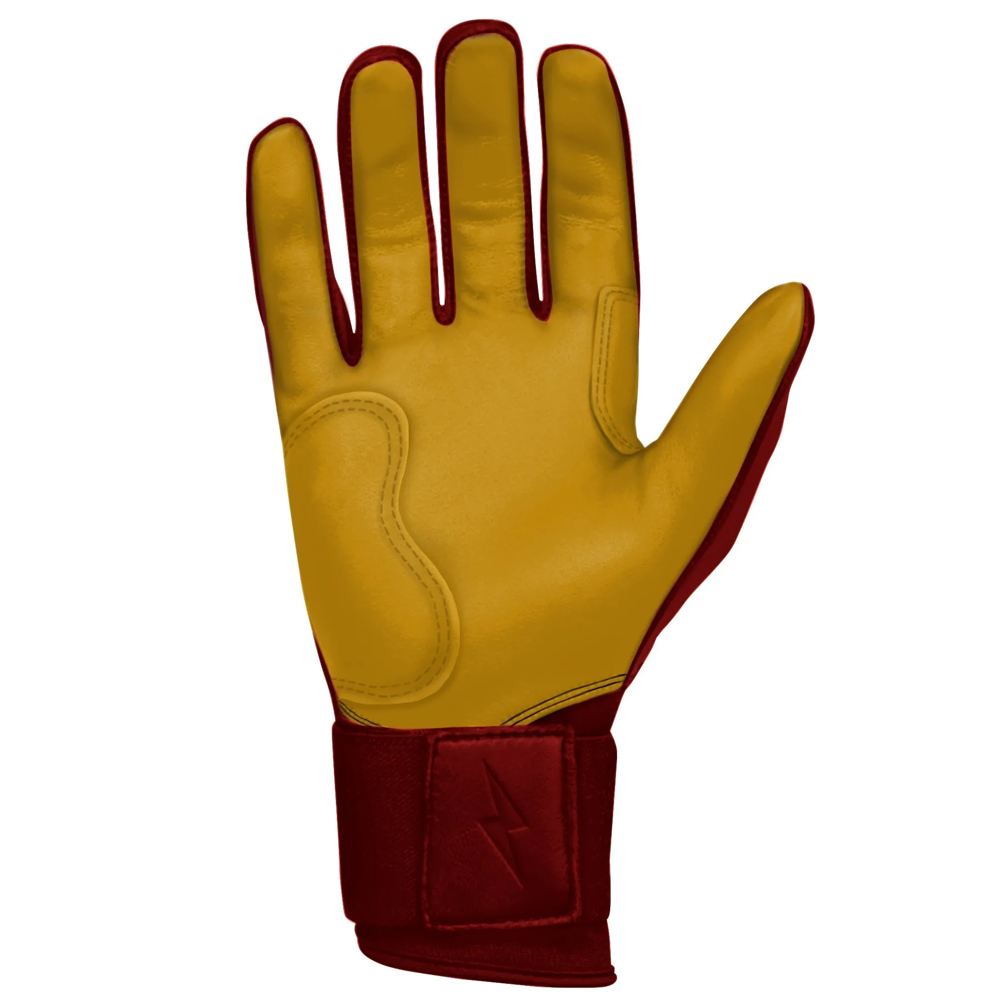 PREMIUM PRO Long Cuff Batting Gloves | MAROON