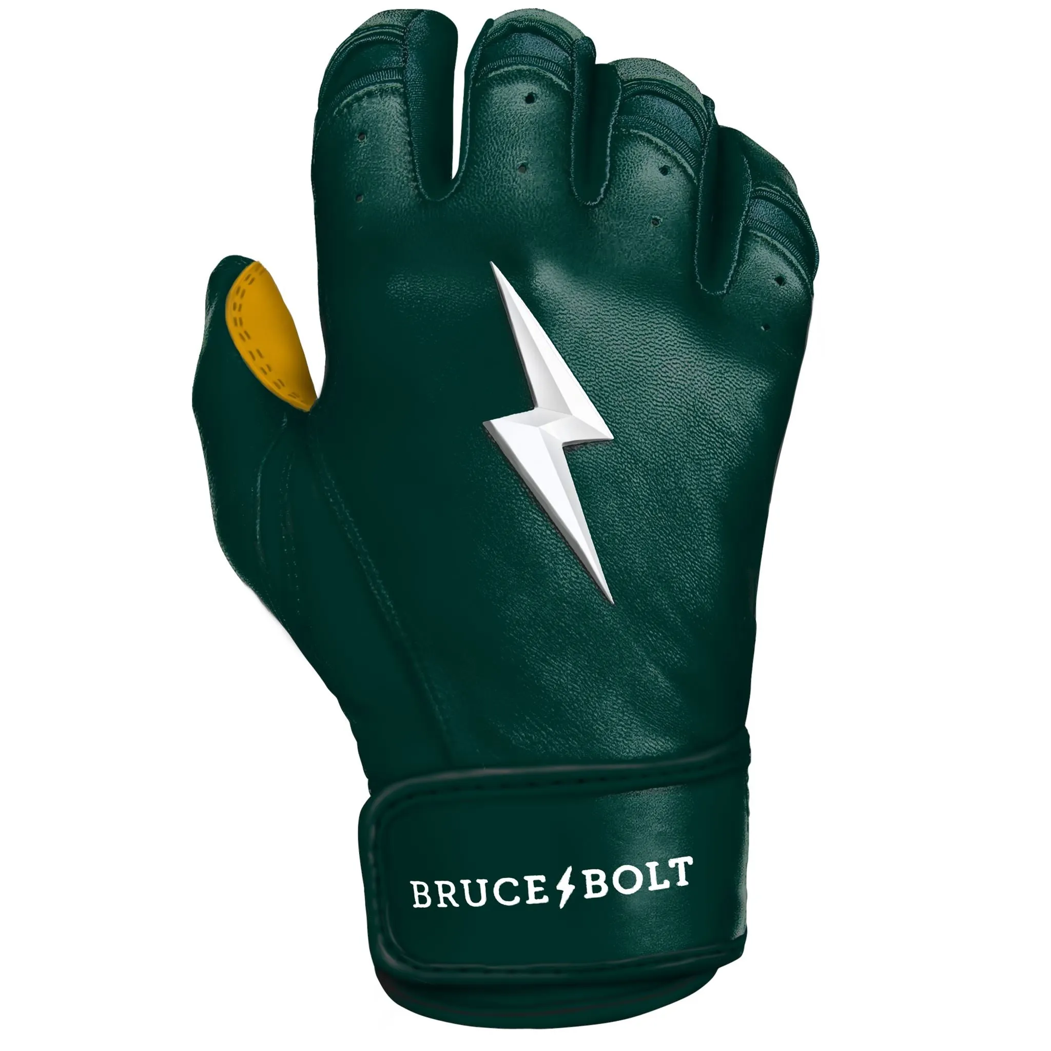 PREMIUM PRO Short Cuff Batting Gloves | GREEN