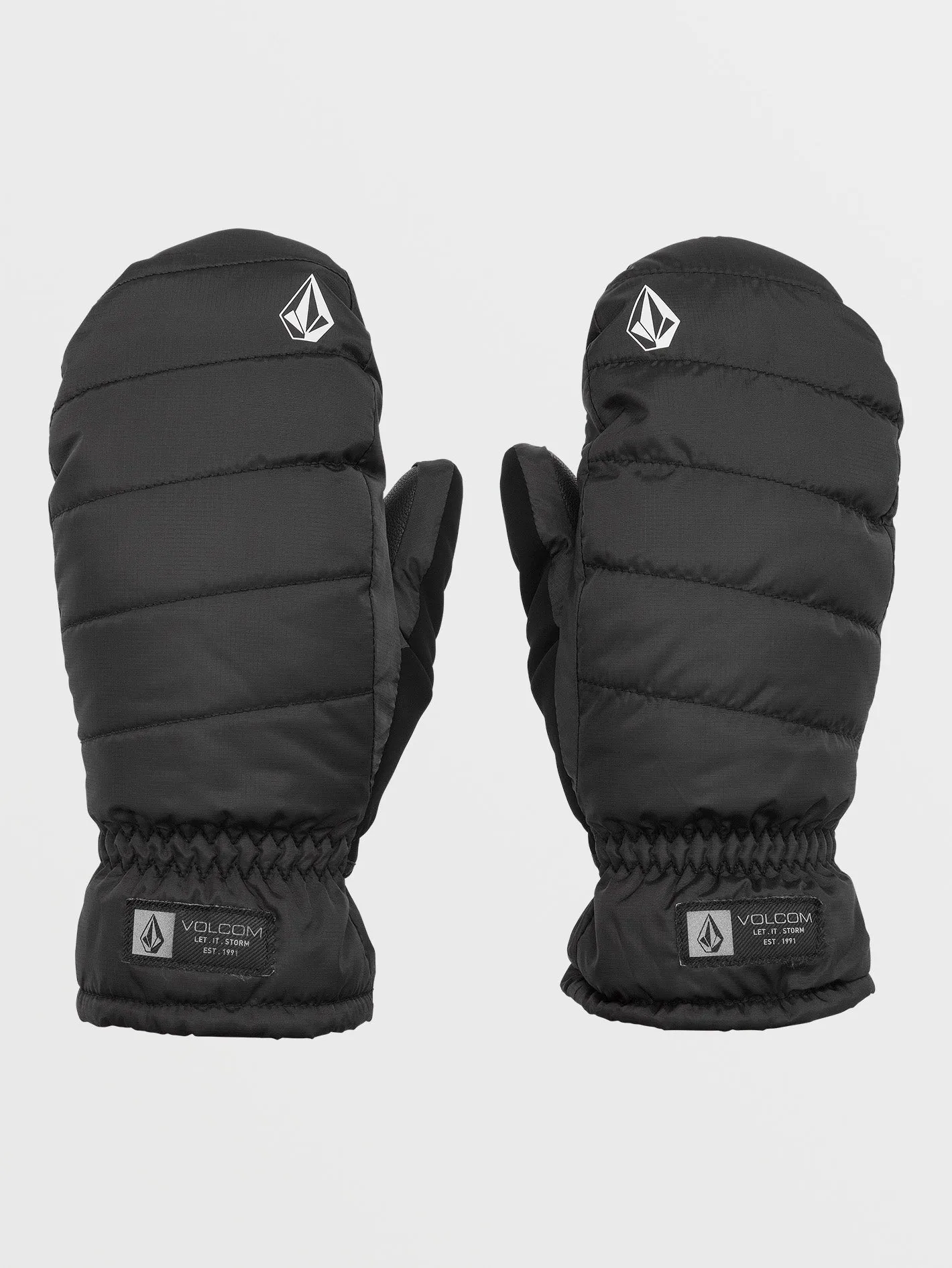 Puff Puff Mittens - BLACK