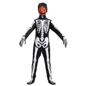 Pumpkin Skeleton Costume - Child