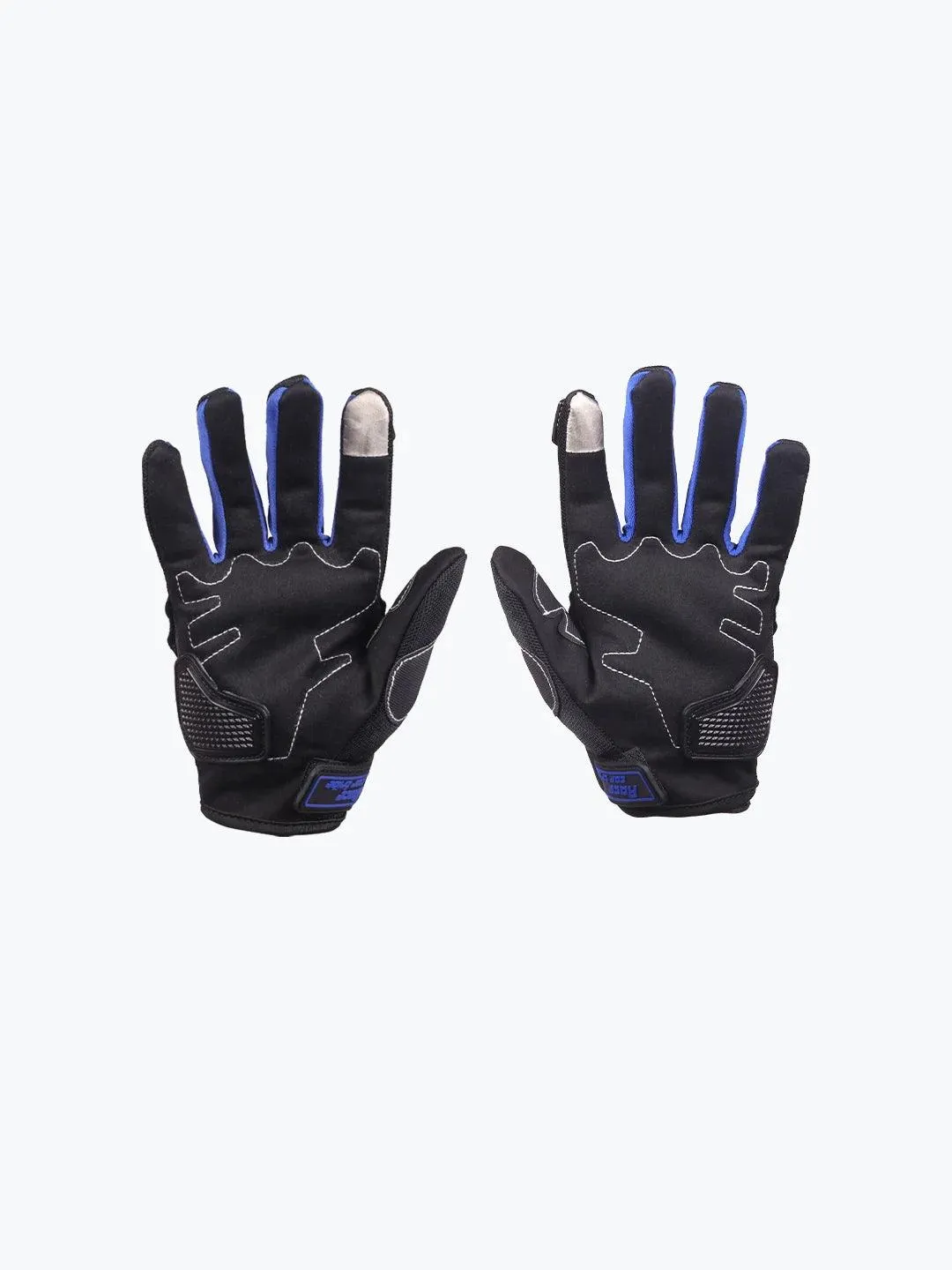 Race Car Tribe Gloves Premium Blue