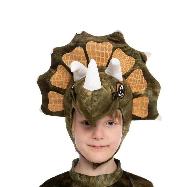 Realistic Triceratops Costume Cosplay  - Child