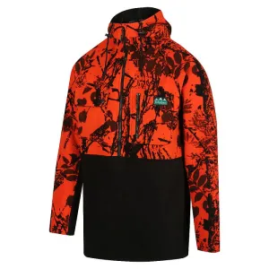 Ridgeline Tusk Fleece Top - Blaze/Black