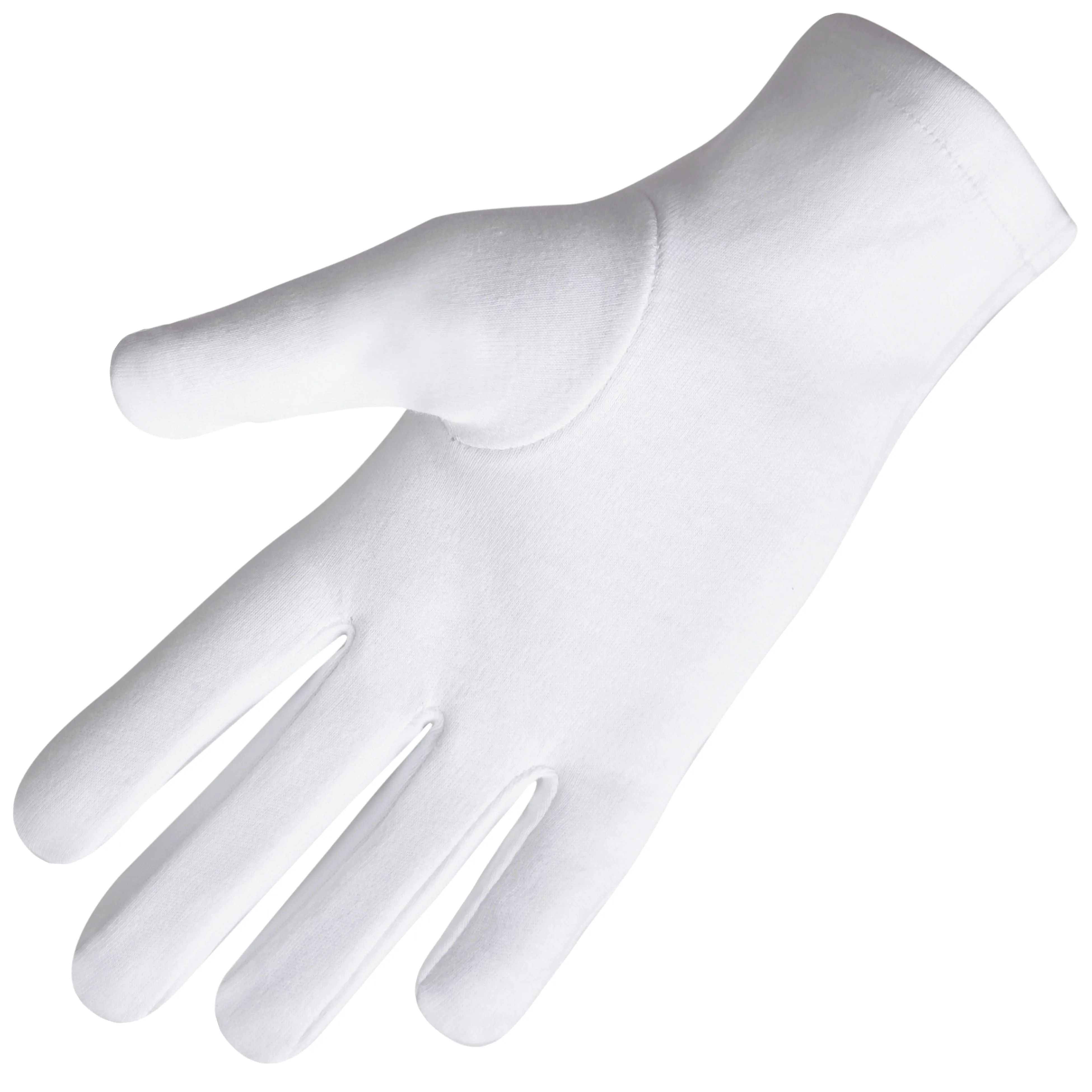 Royal Arch Chapter Gloves - Pure Cotton With Red Triple Tau