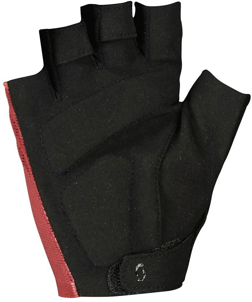 Scott Essential Gel Fingerless Cycling Gloves - Red