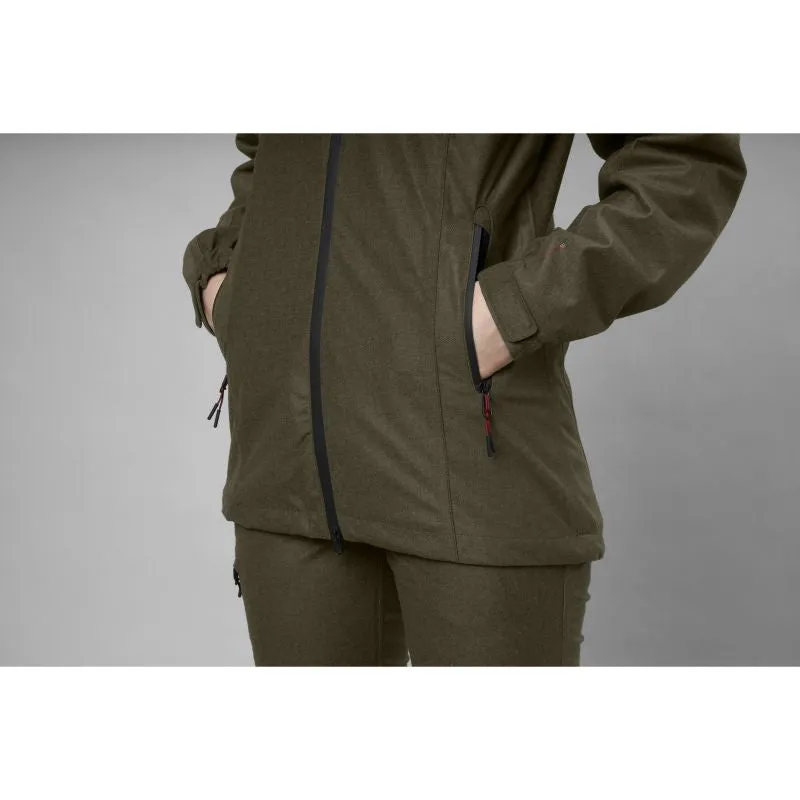 Seeland Avail Ladies SEETEX Waterproof Jacket - Pine Green Melange