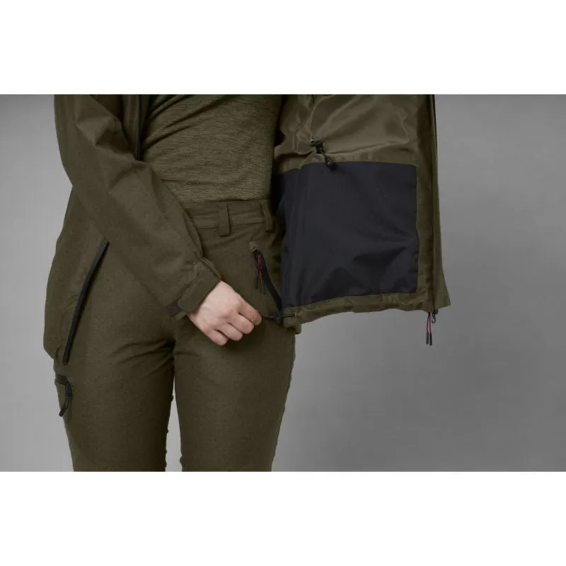 Seeland Avail Ladies SEETEX Waterproof Jacket - Pine Green Melange