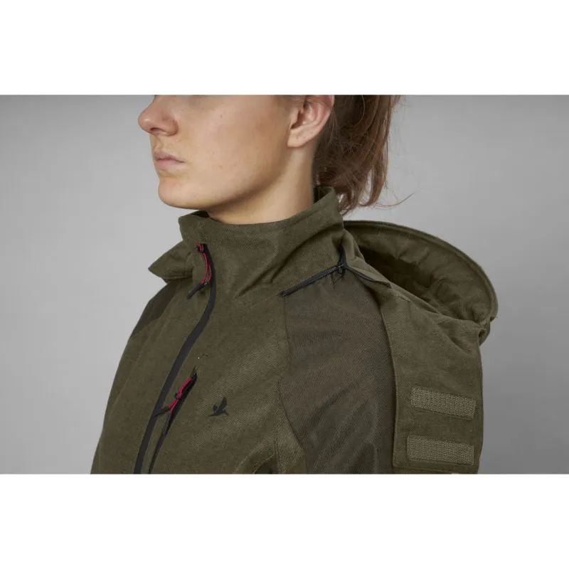 Seeland Avail Ladies SEETEX Waterproof Jacket - Pine Green Melange