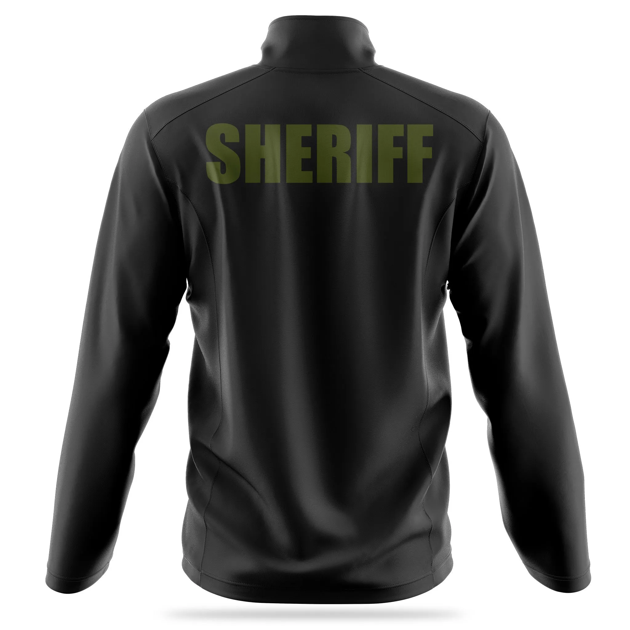 [SHERIFF] Soft Shell Jacket [BLK/GRN]