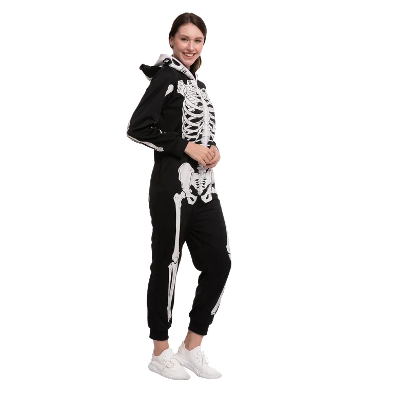 Skeleton Pajamas jumpsuit - Adult