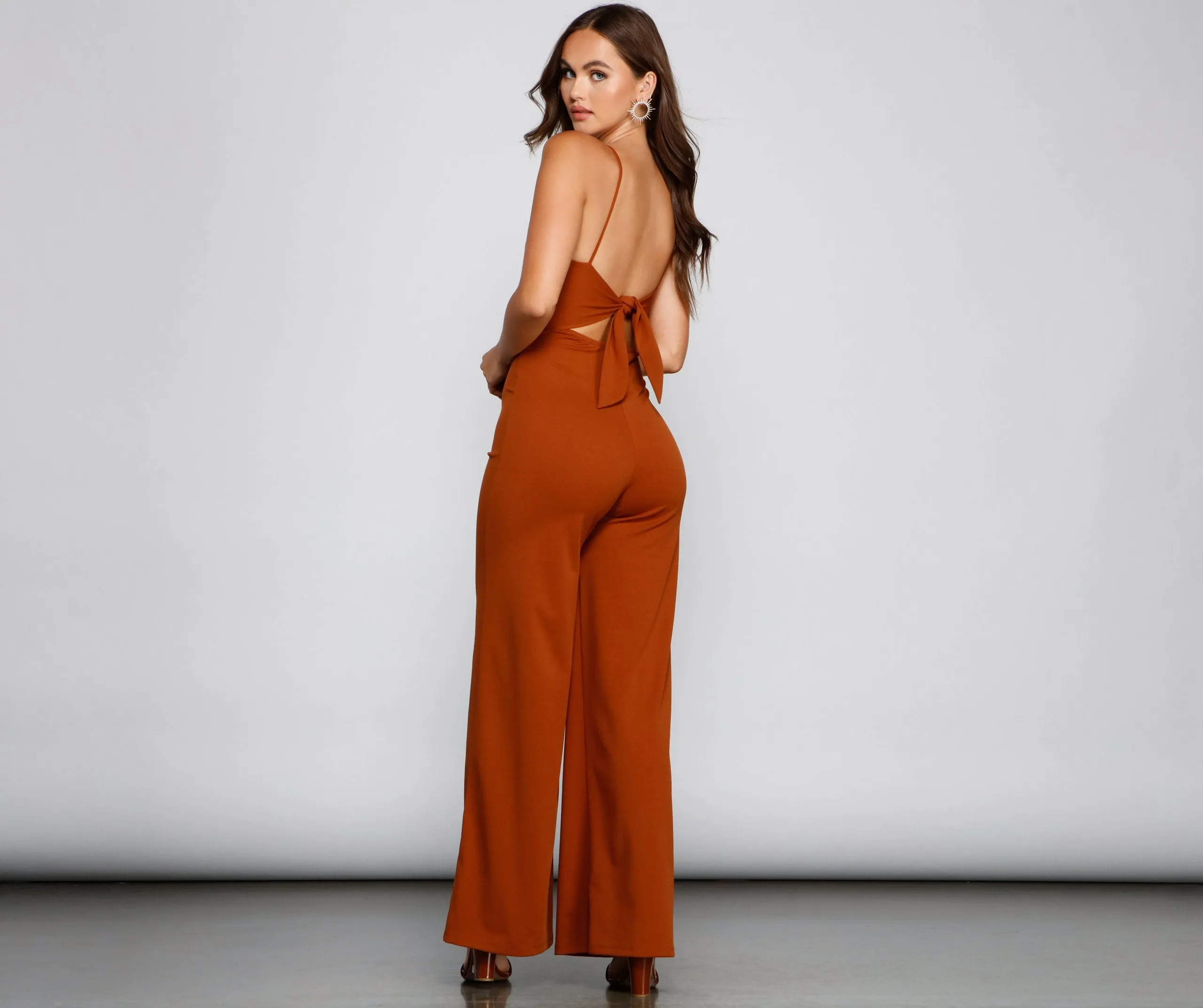 Sleek And Stylish Crepe Jumpsuit