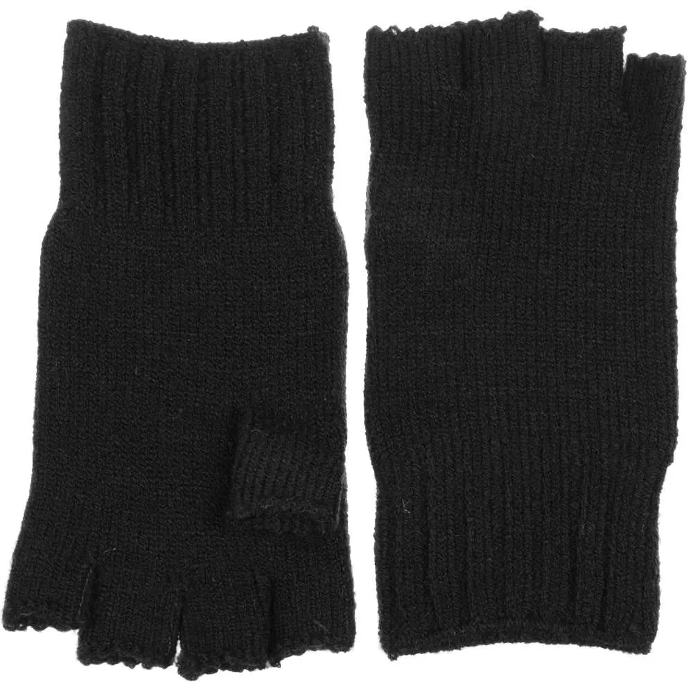 Soft Stretchy Fingerless Gloves