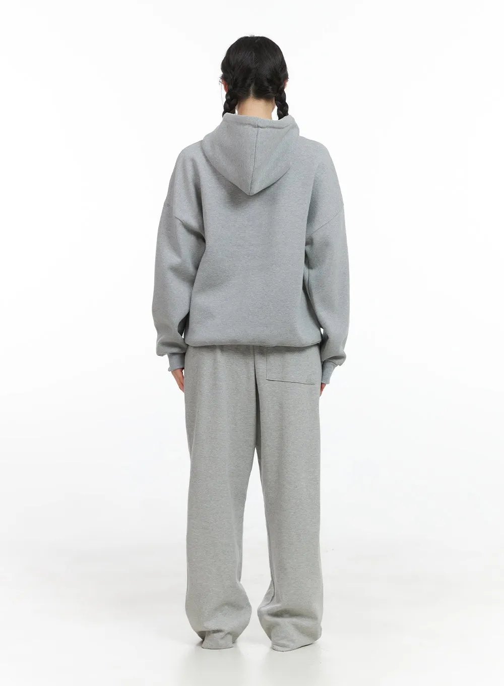 Solid Oversized Sweat Hoodie (UNISEX) CG408