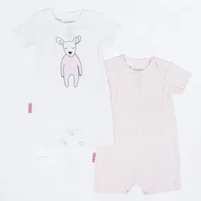 SOOKI Baby 2pc Oh Deer Playsuit