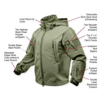 Special Ops Tactical Soft Shell Jacket