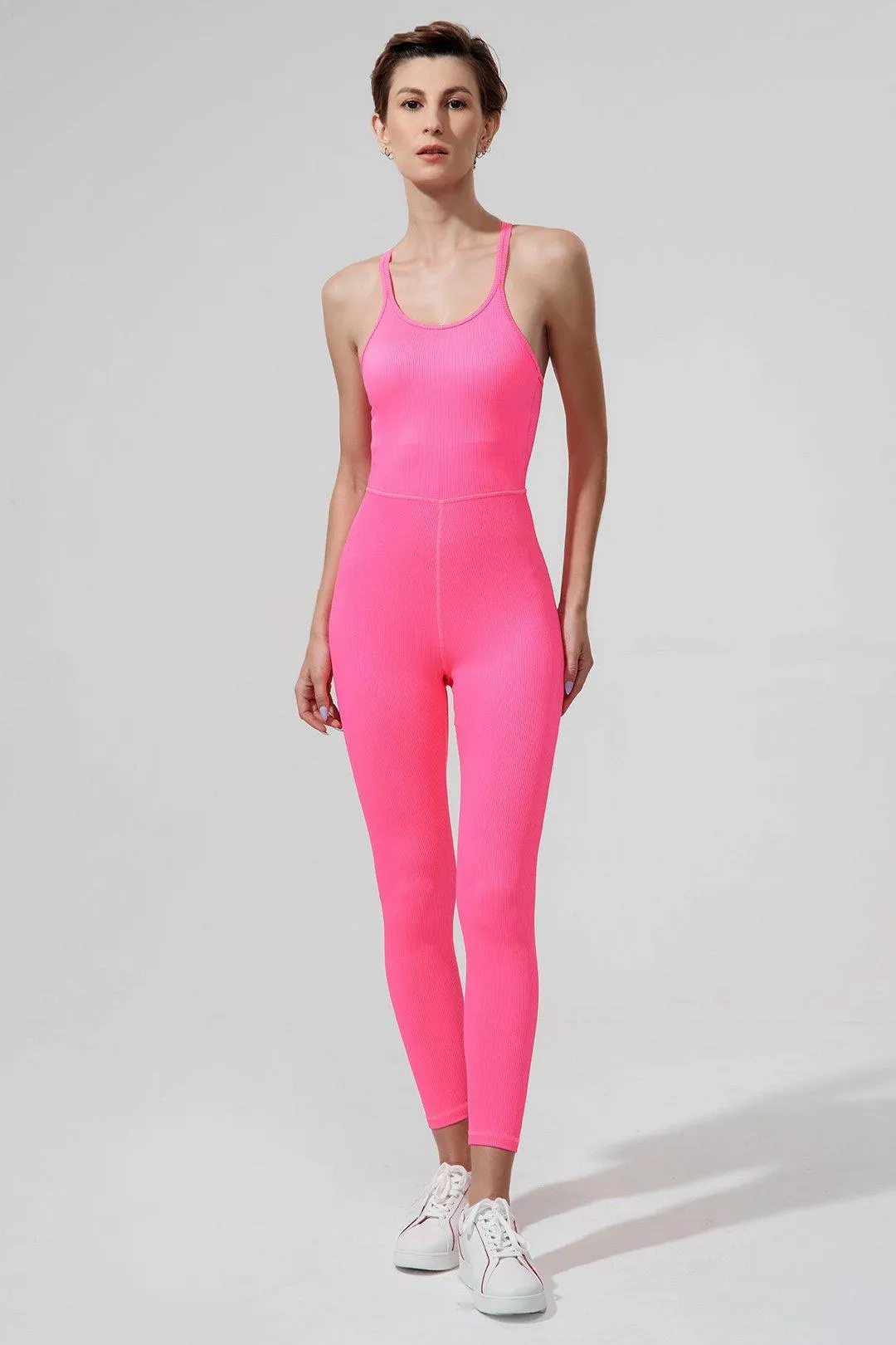 Suave Pulpa Jumpsuit - Hot Pink