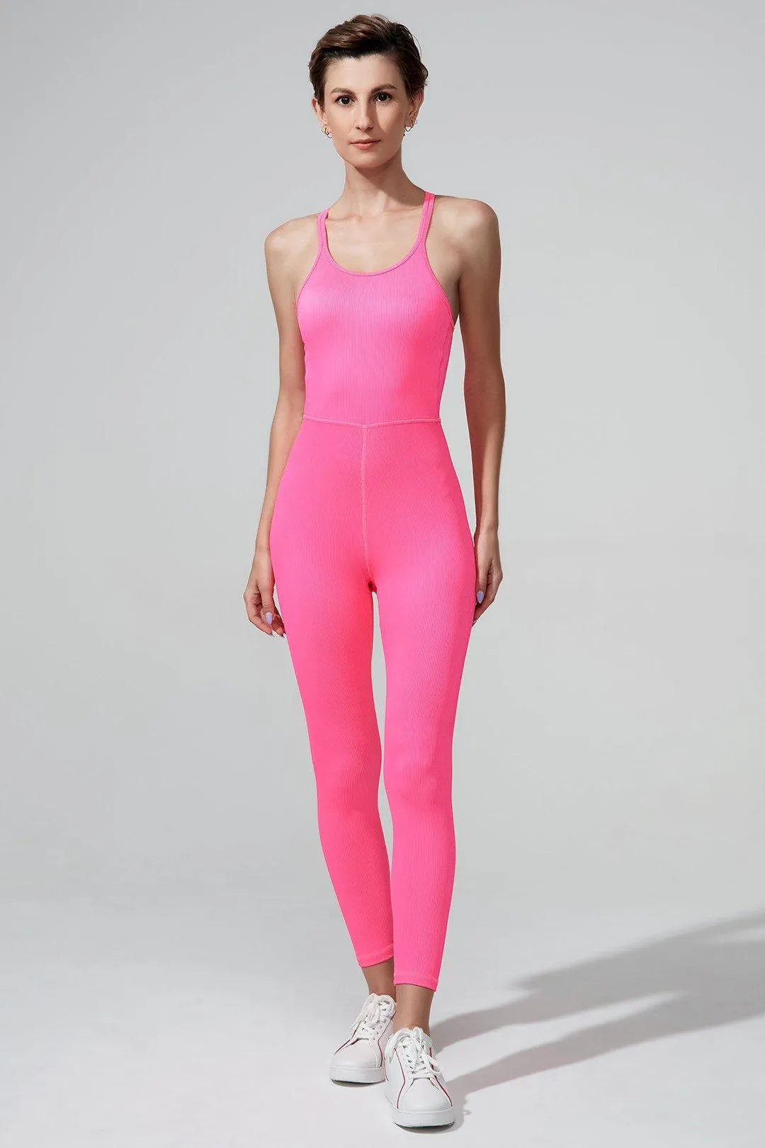 Suave Pulpa Jumpsuit - Hot Pink