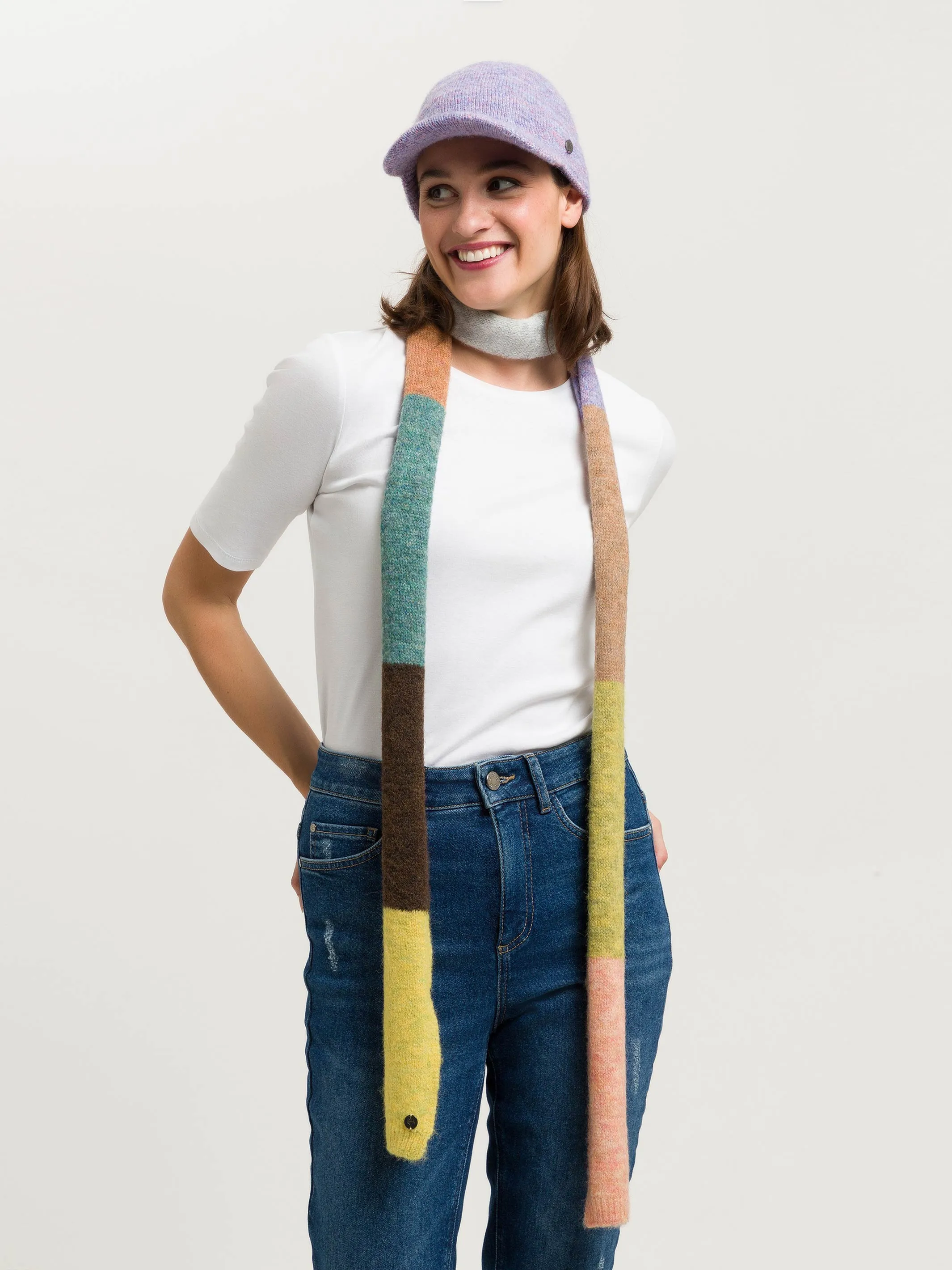 Sustainability Edition Recycled Long and Skinny Scarf