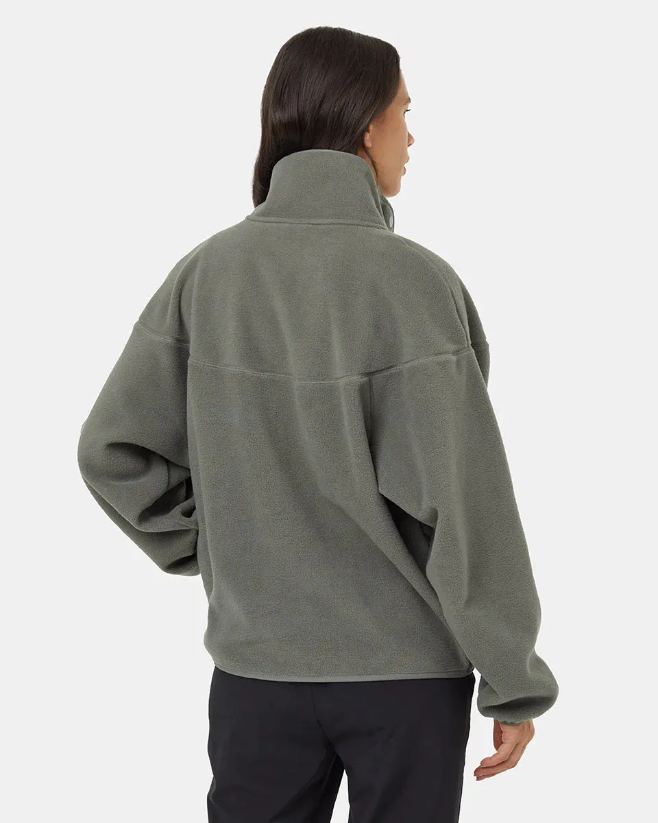 Tentree Fleece - Women's Recycled MicroFleece 1/4 Snap