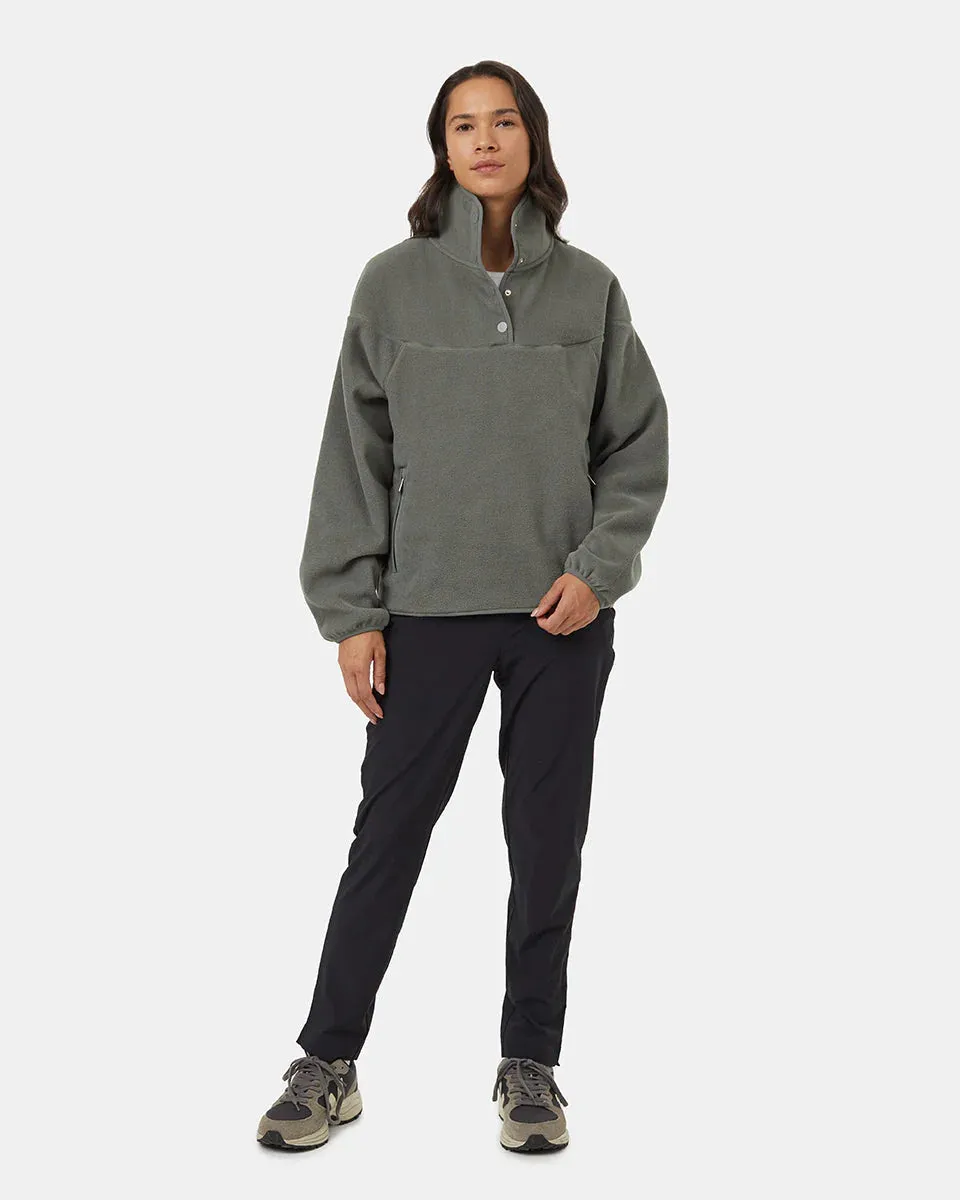 Tentree Fleece - Women's Recycled MicroFleece 1/4 Snap