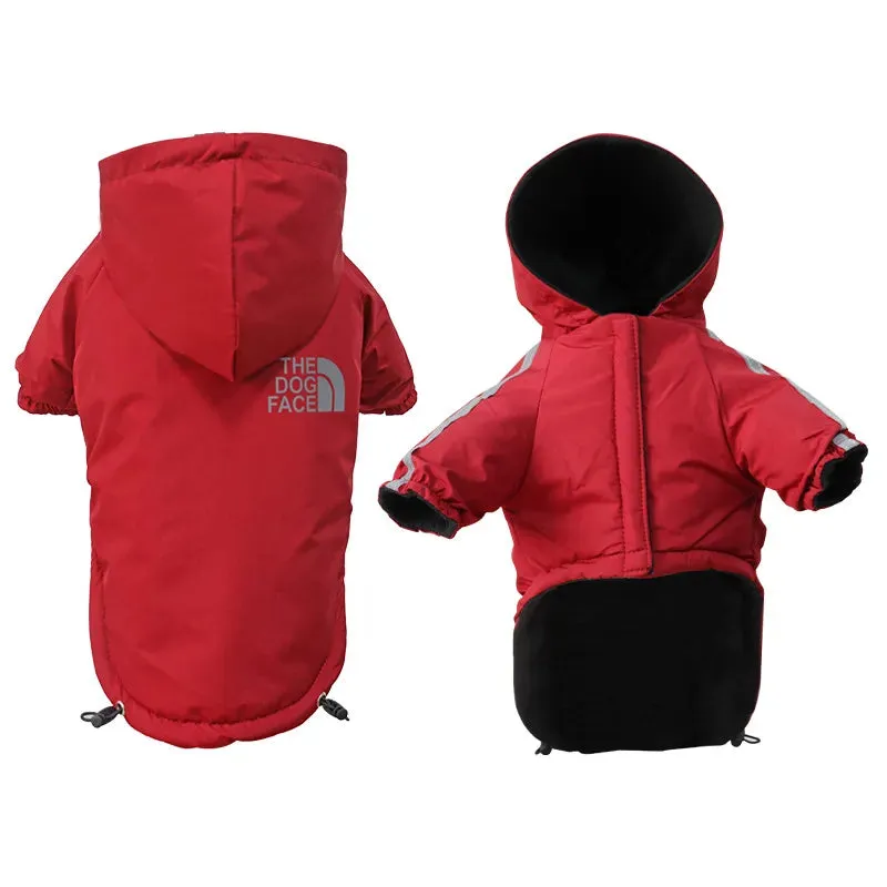 “The Dog Face” Waterproof Fleece Jacket