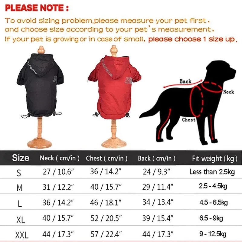 “The Dog Face” Waterproof Fleece Jacket