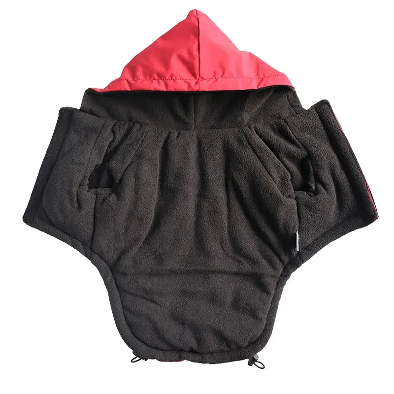 “The Dog Face” Waterproof Fleece Jacket