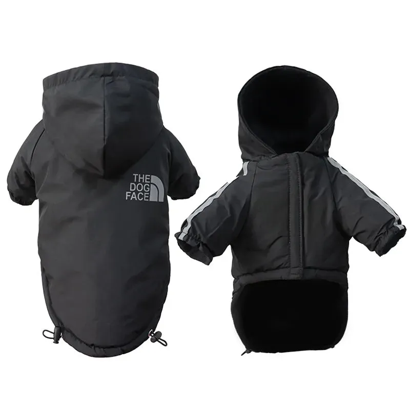 “The Dog Face” Waterproof Fleece Jacket