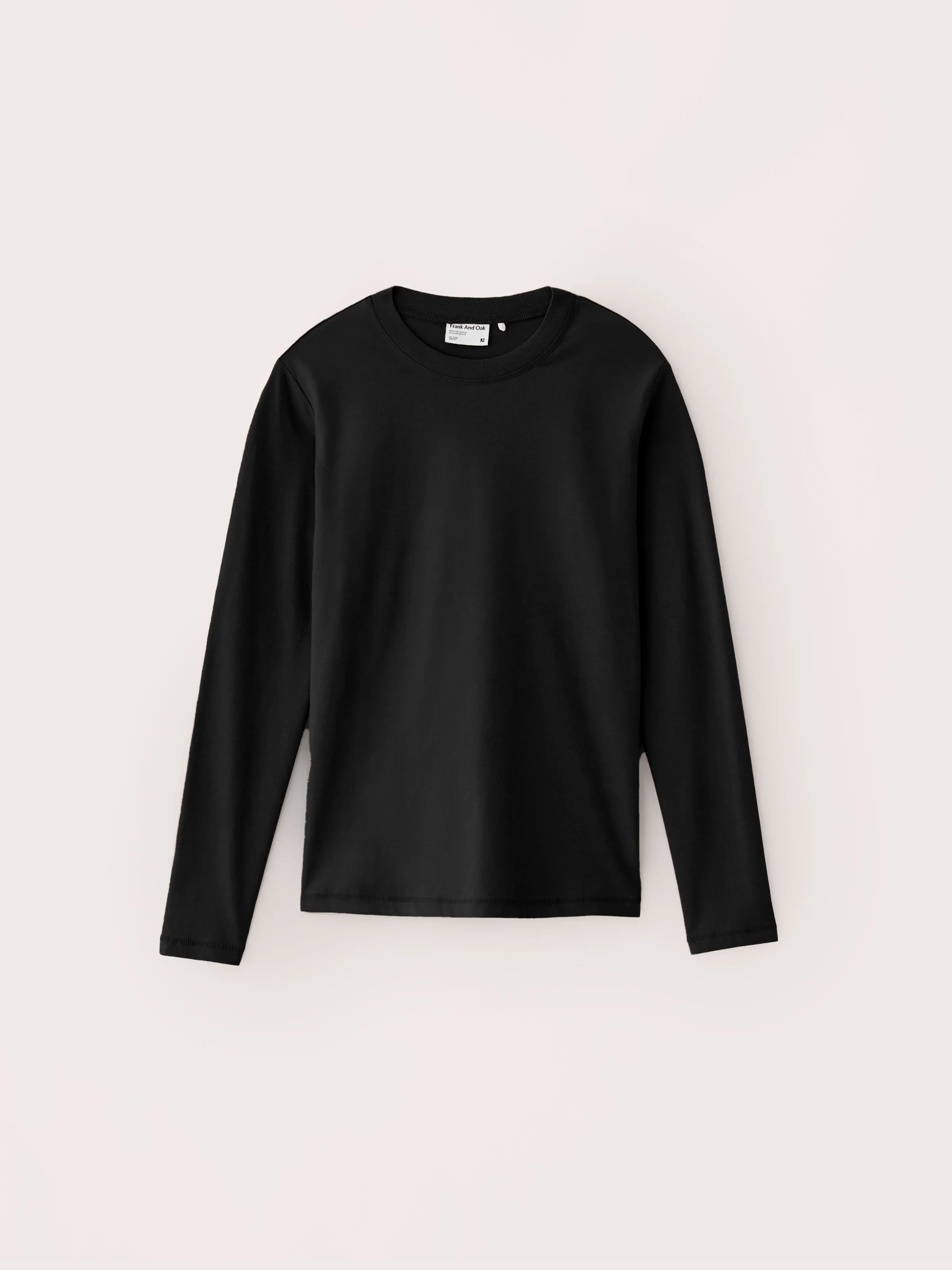 The Long Sleeve T-shirt in Black