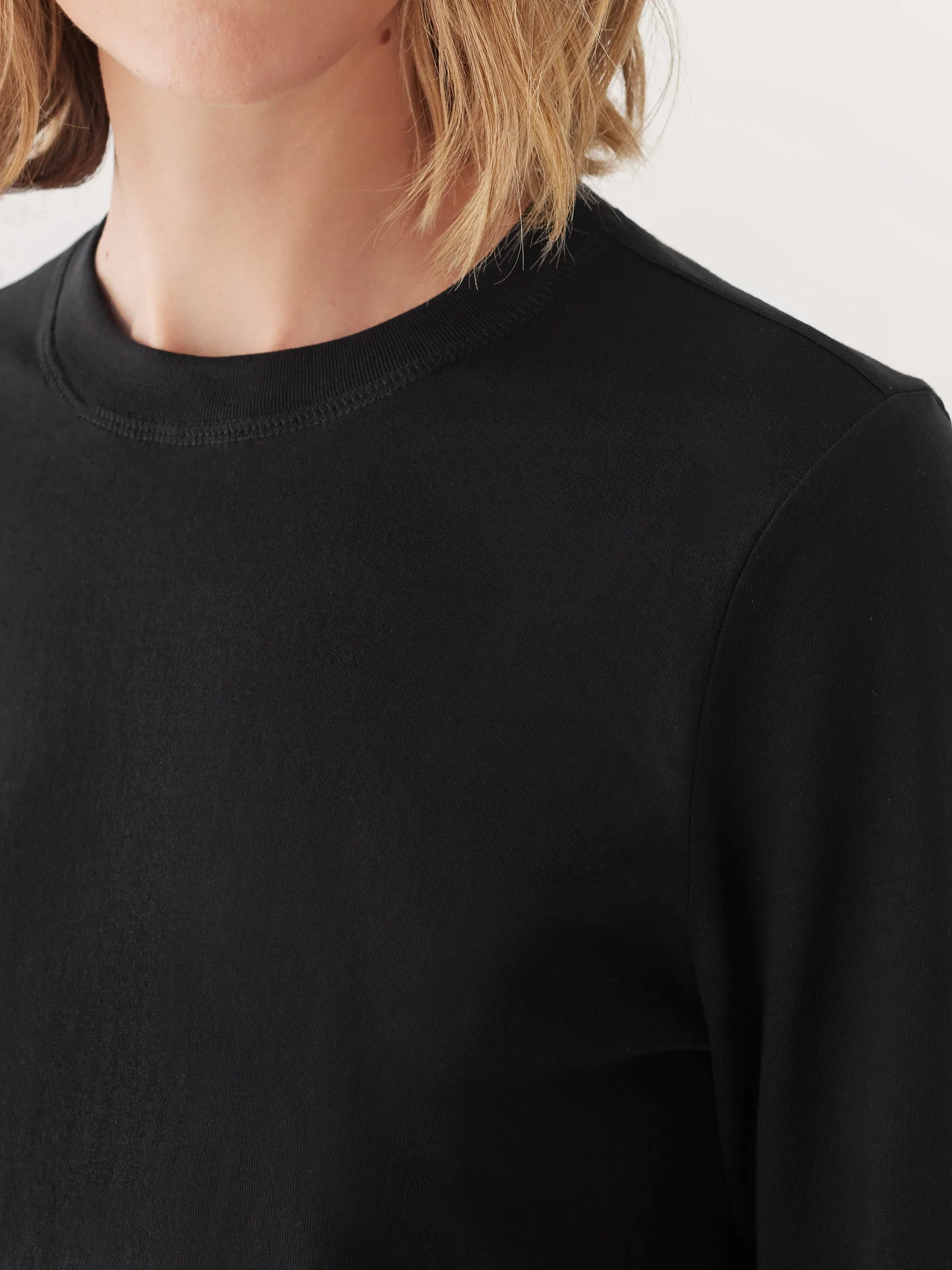 The Long Sleeve T-shirt in Black