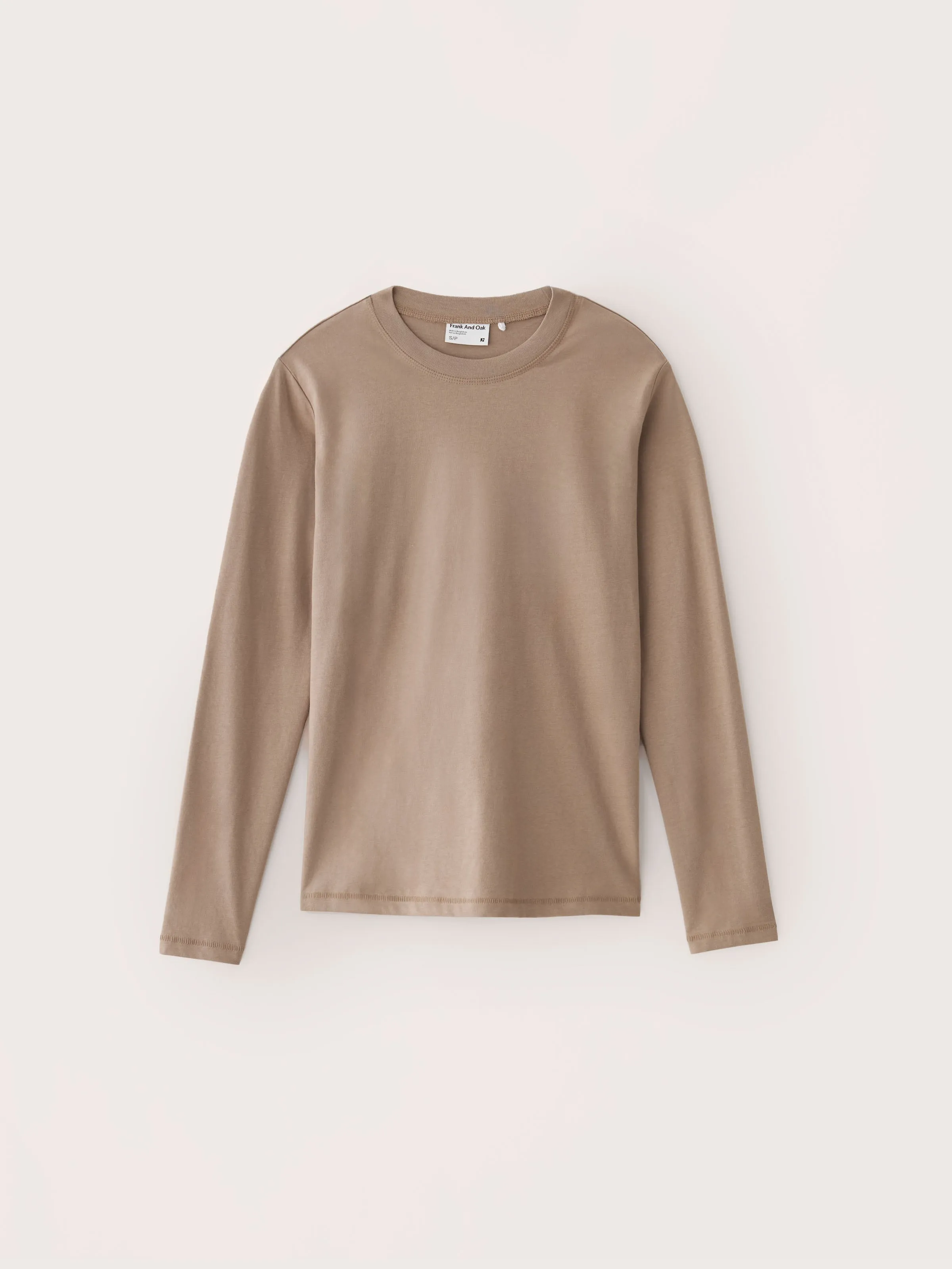 The Long Sleeve T-shirt in Champagne