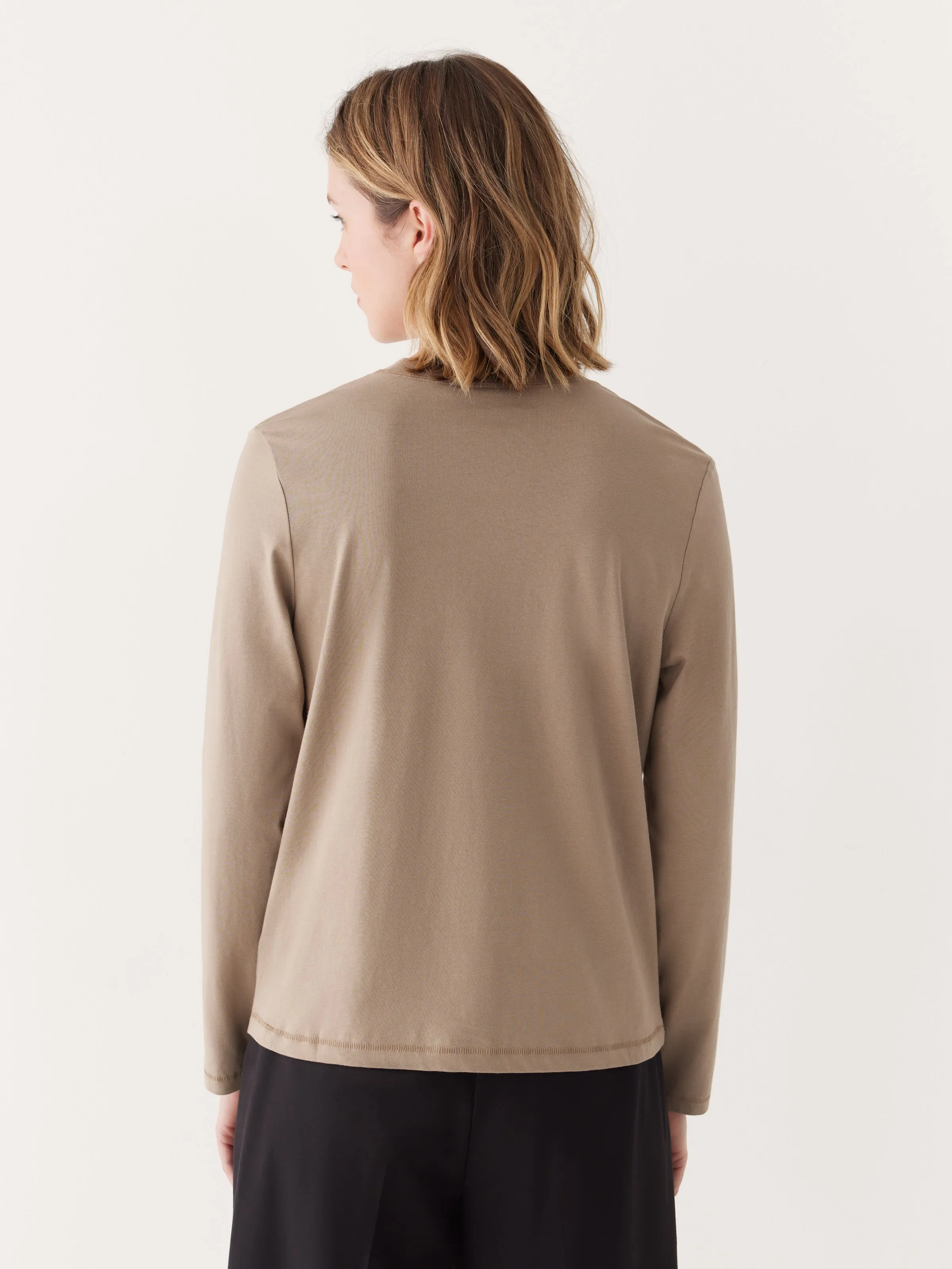 The Long Sleeve T-shirt in Champagne