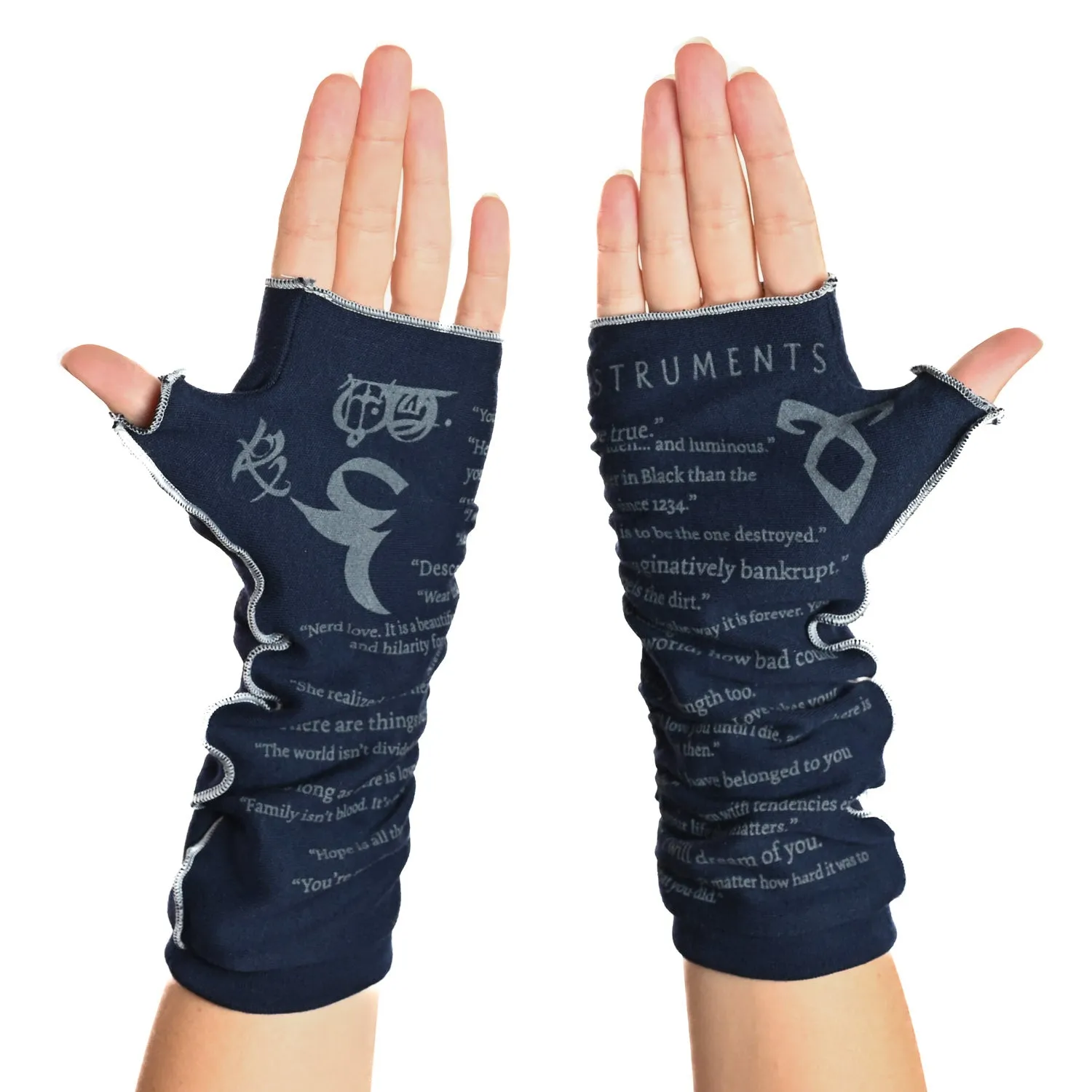 The Mortal Instruments Writing Gloves