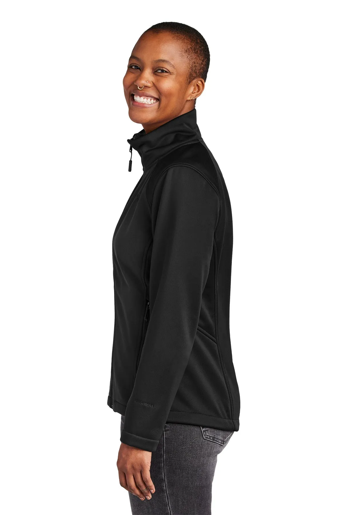 The North Face Ladies Ridgewall Soft Shell Custom Jackets, Black