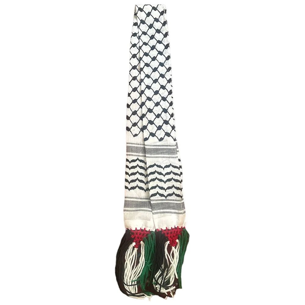 The Palestine Double-Sided Scarf – A Tribute to Heritage and Faith