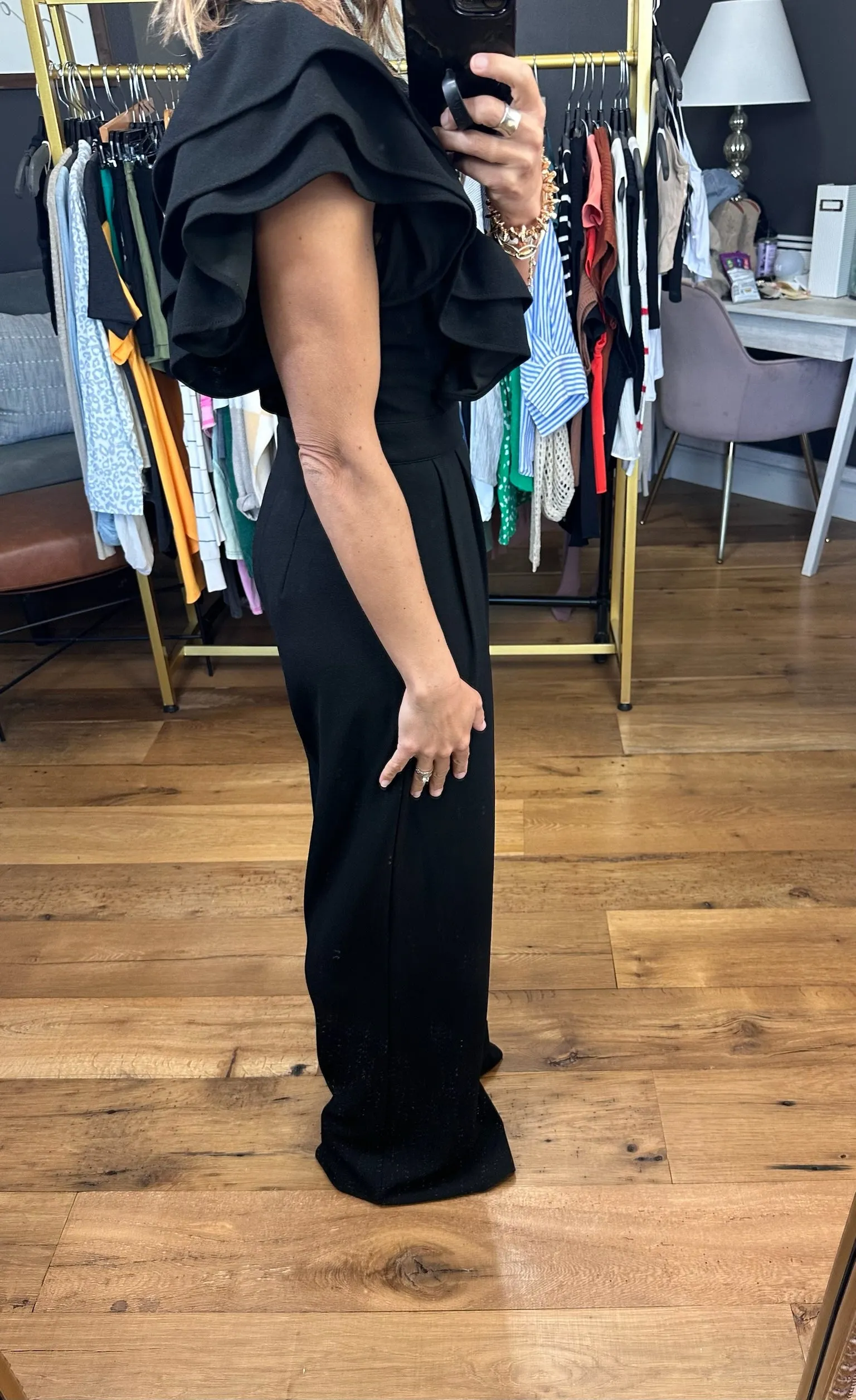 Turning Heads Ruffle Detail Jumpsuit - Multiple Options