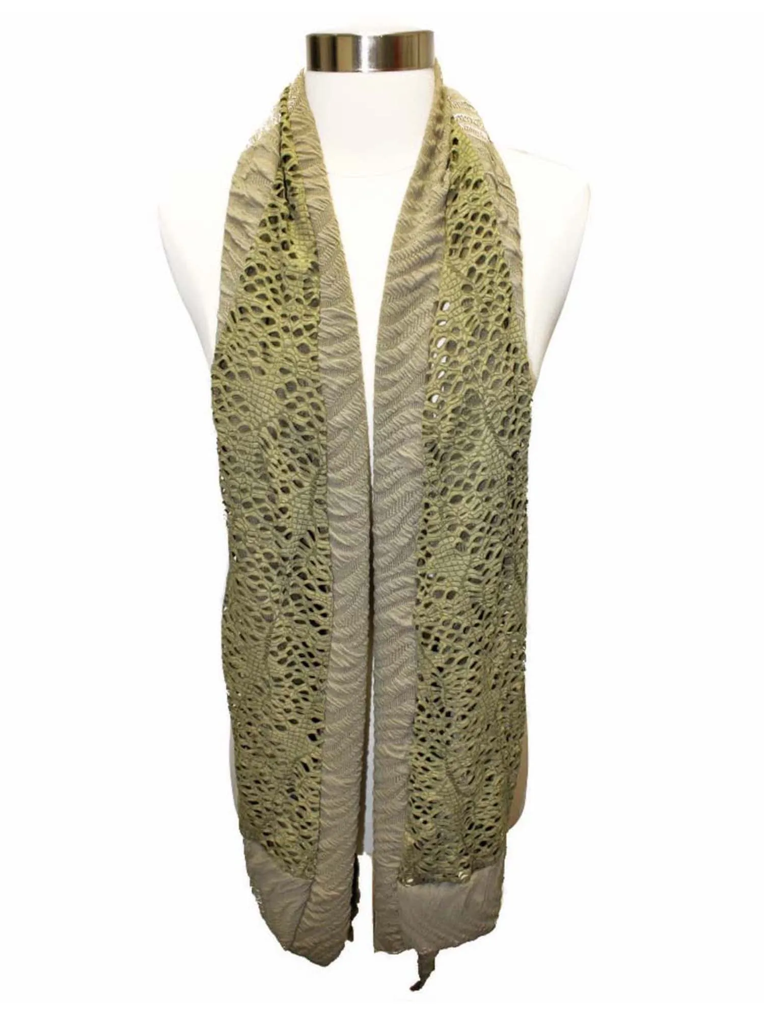 Unique Textured Oblong Scarf