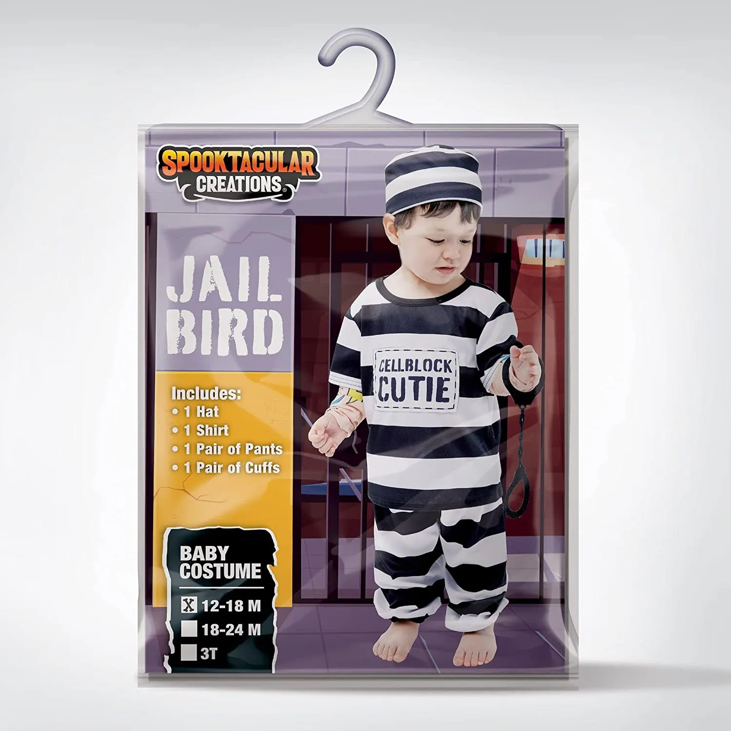 Unisex Jailbird Costume - Child