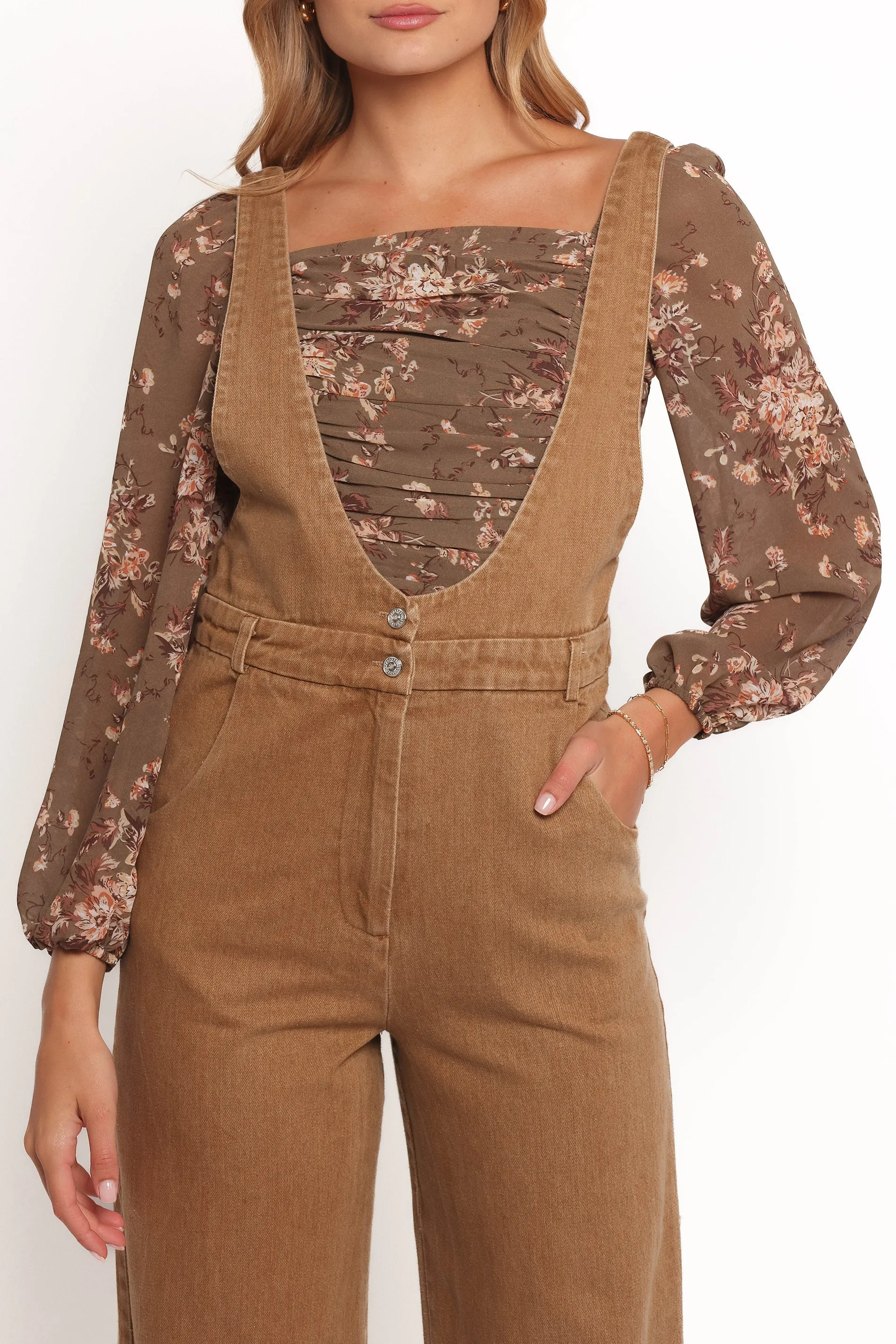 Vieve Jumpsuit - Brown