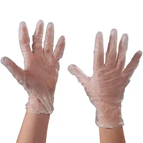 Vinyl Gloves - Clear - 3 Mil - Powder Free - Small