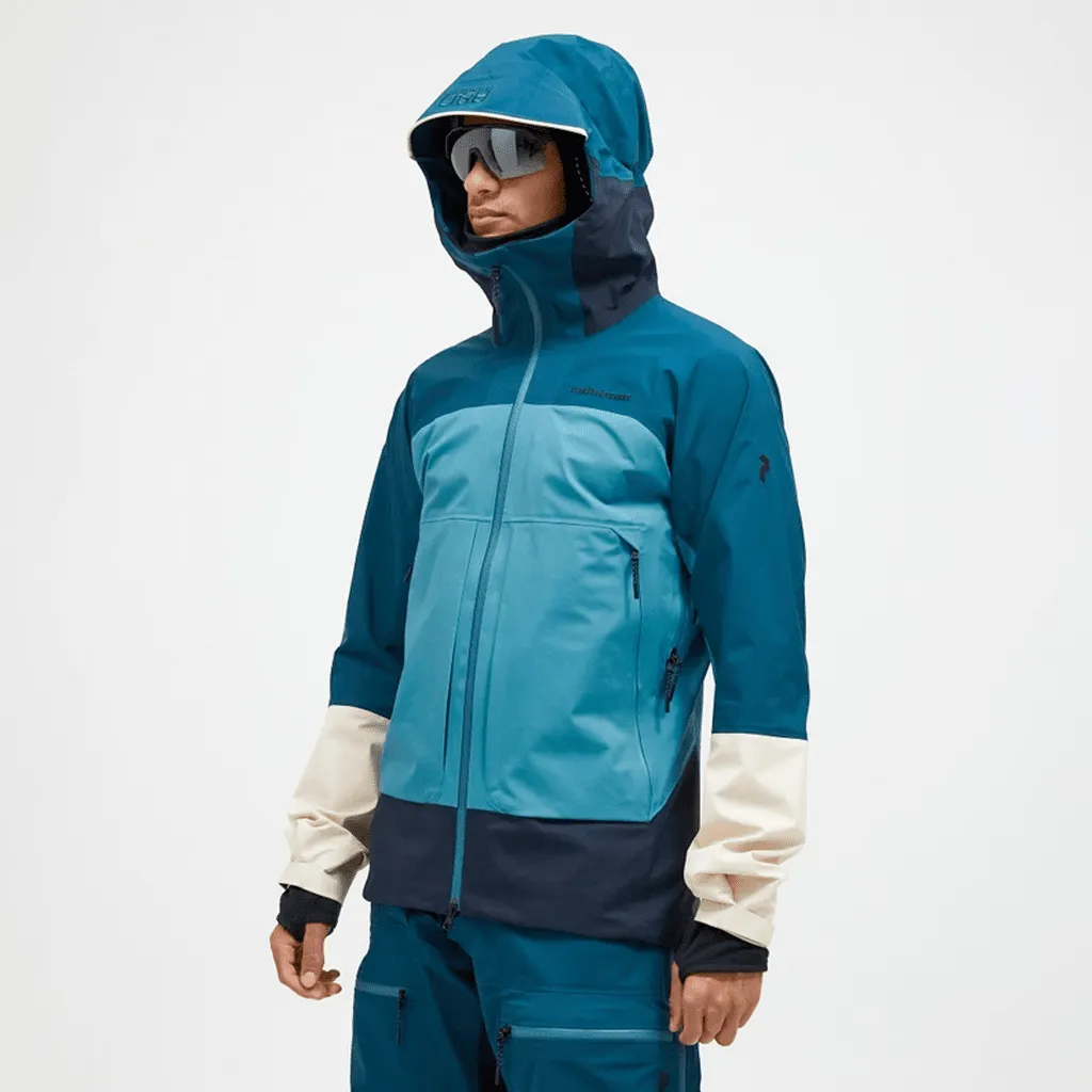 Vislight Gore-Tex® C-Knit 3L jacket - Infinity teal / Hydro fresh / Salute blue